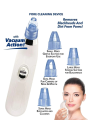 5 in 1 Electric Blackhead Acne Oil Remover Vacuum Suction Face Pore Cleaner Machine. 