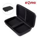 Energy - ENRG External Hard Disk Case Cover Drive Pouch Travel Carrying For HDD 2.5 SATA SSD Solid Memory Card Cable Black. 