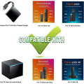 New PE59CV Spare Parts Accessories Voice Remote Control (2Nd GEN) Fit for Fire TV Devices, TV-Cube (2Nd Gen), TV Stick (2Nd Gen),Etc. 