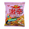 NISSIN MIE Instant Gekikara Ramen Noodle, Halal Certified, Spicy Hot Carbo Flavor, 120gm. 