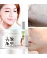 Rice Exfoliating Gel Body Cream - Whitening Brightening Exfoliating Facial Scrub Gel with Rice Extract, Rice Exfoliating Gel 140g. 