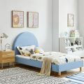 Kids Single Bed with side table and Rack. 