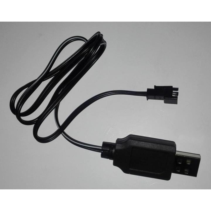 USB Charger for 3.6v Battery Pack  with SM Plug NiCD NiMH cells