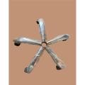 Office revolving chair steel base with wheel. 