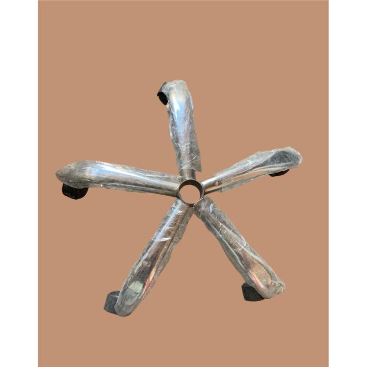 Office revolving chair steel base with wheel
