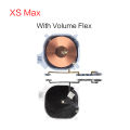 1pcs Wireless Charging Chip Coil NFC Module Flex Cable For iPhone X XR XS Max Charger Panel Sticker With Volume Flex. 