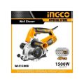 INGCO Wall Chaser 1500W Electric with 4pcs cutting discs, 1pc handle , carbon brushes & chisel). 