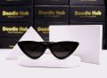 Cat Eye Triangle Frame Sunglasses for Women & Men| Vintage Small Retro Sunglasses. 