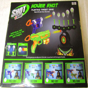 Floating Target Air Shot Foam Dart Blaster Shooting Ball Toy Game for Kids Hover Spot