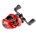 MeterMall Low-profile Reel Long Casting 3+1bb Bearings 7.2:1 High Speed 7.2:1 Gear Ratio Baitcasting Fishing Reel. 