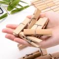 Clothing pegs Wooden Cloth Hanging Clips Cloth pins (pack of 20) By why not mere jaan. 