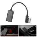 AMI MMI Bluetooth Adapter Aux Cable Bluetooth Audio Cable for Audi Q5 A5 A7 R7 S5 Q7 A6L A8L A4L. 
