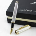 Jinhao 1200 Noblest Silver Dragon Carver 0.5mm NIB Fountain Pen Stationery School Office Writing ink Pen. 