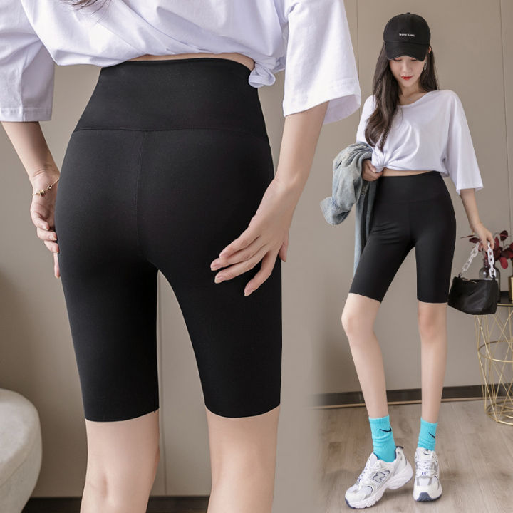 Shark%20Pants%20Leggings%20Anti-Exposure%20Tummy%20Control%20Butt%20Lifting%20Summer%20Cycling%20Pants%20Yoga%20Wearable%20Tight-Fitting%20Safety%20Shorts%20for%20Women%20-%20Image%202
