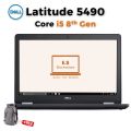 Dell Latitude 5490 - Core i5 8th Generation - 8GB DDR4 RAM - 256GB SSD -14inch Screen - FREE LAPTOP BAG - Daraz Like New Laptops. 