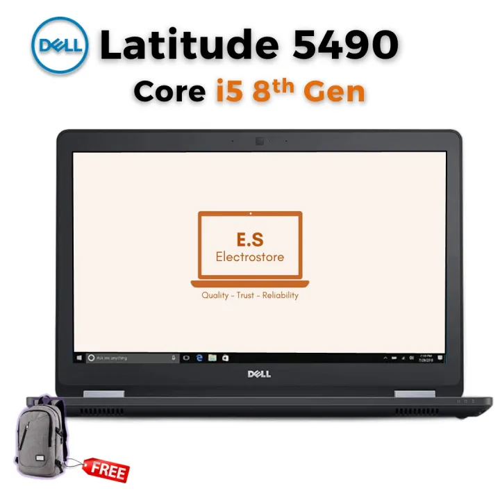 Dell%20Latitude%205490%20-%20Core%20i5%208th%20Generation%20-%208GB%20DDR4%20RAM%20-%20256GB%20SSD%20-14inch%20Screen%20-%20FREE%20LAPTOP%20BAG%20-%20Daraz%20Like%20New%20Laptops%20-%20Image%202
