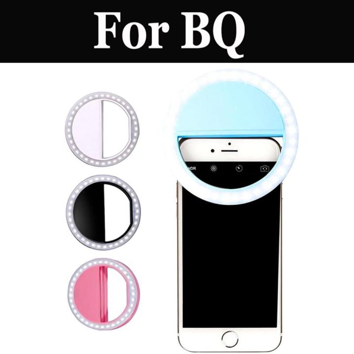 6500k Portable Fill Light Selfie Ring Flash Fill Light Lamp Camera For Bq Aquaris X5 X5 Plus U Plus U U Lite X Bq-5500l Advance