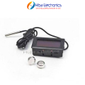 Mini Digital Thermometer FY-10 Temperature Range -50°C to 110°C With Waterproof Sensor In Black Color. 