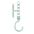 Rotating Five-hole Magic Clothes Hanger Handle Sorting Drying Organizer. 