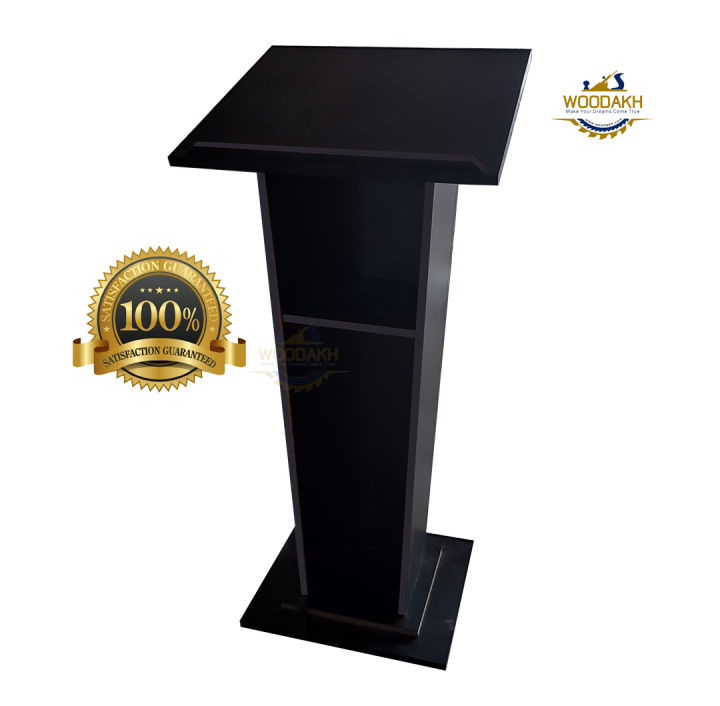 WOODAKH - wooden Dice | Lecture Stand Wooden Rostrum Speech Podium