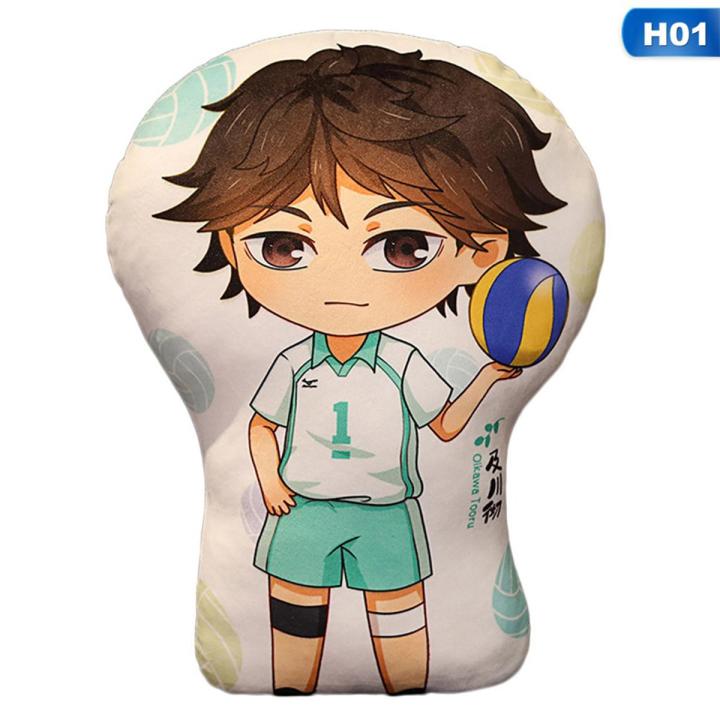 【BestGO】Anime Haikyuu Plush Toy Hinata Shoyo Kageyama Tobio Oikawa Tooru Kozume Kenma Pillow Dolls 30cm