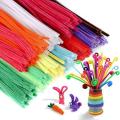Pipe Cleaners Fuzzy Sticks for DIY School Art Craft Projects. 