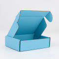 High-grade color printing aircraft box spot corrugated black and white pink blue red yellow square clothing packaging box express box. 