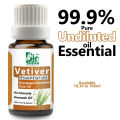 Vetiver Aromatherapy Essential Oil By Bio Shop™ Vetiver Oil 100% Pure & Undiluted. 