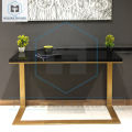 Console Table / Entryway Table / Wooden / Hall way Table / C - Shape Console Table. 