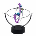 Kinetic Art Asteroid -Electronic Perpetual Motion Desk Decoration. 