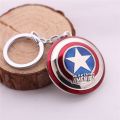 Captain America Keychain, Marvel Avengers Metal Model Keychain. 