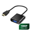 HDMI TO VGA Converter with Sound Audio Cable. 