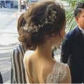 Fancy Wedding Bridal Hair Comb Jewelry Flower Crystal Tiaras & Hair Accessories. 