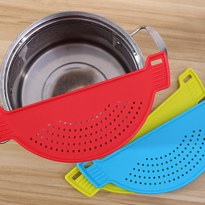 Kitchen Utensil Competition Drainage Filtering Baffle Plastic Drain Basket For Pasta Plastic Drain Basket Filter Baffle Kitchen Gadgets Drain Basket
