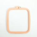 1PC Embroidery Hoops 7-25cm Square Cross Stitch Rack Plastic Embroidery Hoop Frame Rings for DIY Cross Stitch Sewing Craft Tools. 