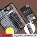 Artist Multipurpose Nylon Hair Paint Brush 18 Piece. 