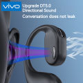 【COD+Ready Stock + FREE Shipping 】 VIVO FN-98 Single Ear Wireless Earphone Bluetooth-compatible 5.3 Headphone Ear Hook HiFi Stereo Sports Earphones Noise Reduction Earbuds. 