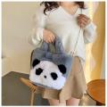 Soft Panda  bag Handbags Cross bag portable Women's bag Chains Shoulder Trend messenger bag for Fashionable Daily use Travel Casual outing Gift option. 