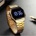 Touch Screen Vintage Waterproof Digital for Men Women Unisex Watch Jewelry Relo Watches W0131. 
