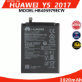 Huawei Y5 2017 / Y5 Lite 2017 Battery Replacement HB405979ECW Battery with 3020mAh Capacity _ Black. 
