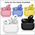TWS (True Wireless Stereo) Airpods Air Pro 3rd GenBluetooth Earbuds Dual Earphones Headset (Connect With All Bluetooth Devices). 