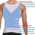 Slim N Lift Men Shaper Vest Body Banyan Sando Tummy Belly Waist Girdle Shirt Shapewear Comfort Shirt Vest Corset Shaper Underwear Slimming Vest Men. 