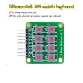 2x4 Keypad Keypad 8 Push Buttons V1.00 Key Board Matrix Keyboard Button for Arduino AVR PIC 2*4 Module AVR PIC. 