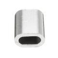 Aluminum Cable Crimps Sleeves Cable Ferrule for Snare Wire Rope Clip Fittings 2.5mm. 