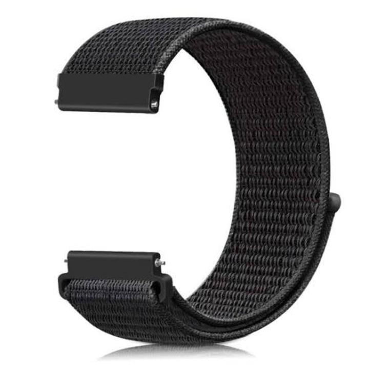 22mm Nylon Strap for Phantom Pro Mibro Lite 3 Pro Haylou Rs4 Lifestyle Legend Lifestyle Luna Lifestyle Royale Lifestyle Nova Ronin R07 Ronin R08 Ronin R09 Ronin R11 Mibro Lite 2 Mibro x1 GTR 2 GTR 2e GTR Stratos Huawei GT 2 Pro Samsung Watch 46mm