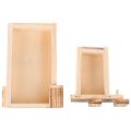 Vintage Wooden Puzzle Box with Secret Drawer Magic Wood Compartment Brain Teaser Toys Puzzles Boxes Kids Toy Gift. 