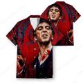 Movie Scarface 3d Print Beach Shirts Short Sleeve Hawaiian Shirts Tony Montana Blouses Graphic Shirt Cuba Camisa Men's Clothing. 