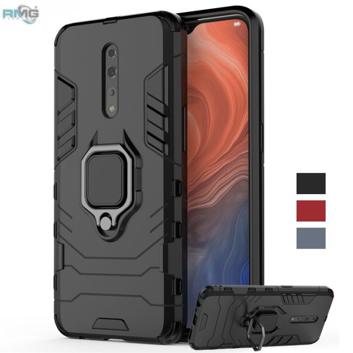 RMG%20For%20OPPO%20Reno%20Z,%20Shockproof%20Armor%20Cover%20Phone%20Bumper%20Case%20with%20Ring%20Holder%20Stand,%20Cover%20for%20OPPO%20RenoZ.%20-%20Image%203