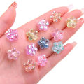 20/30pcs Plastic Acrylic Flower Beads For Necklace Bracelet DIY Jewerly Craft Making. 