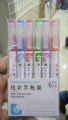 Pen Shape Wavy Curve Line Roller Stamp Marker Dotted Line Roller Stamp Marker Pens. 